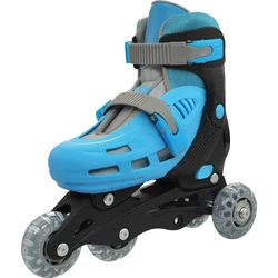 Kolečkové brusle TRISKATE BASIC vel.S (31-34), černo-modré