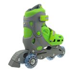 Kolečkové brusle TRISKATE BASIC vel.S (31-34), zelené