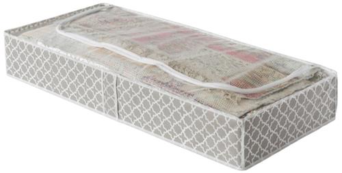 Kompaktor Nízky textilný úložný box MADISON, 107 x 46 x 16 cm