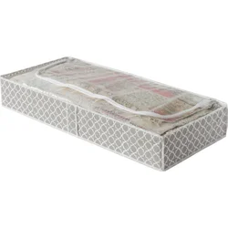 Kompaktor Nízky textilný úložný box MADISON, 107 x 46 x 16 cm