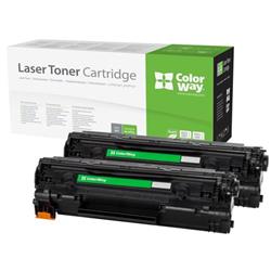 Kompatibilný toner ColorWay HP CF217A/ 2x 1600 strán/ čierny/ dvojbalenie
