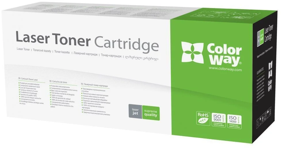 Kompatibilný toner ColorWay HP CF217A, čierny, 1600 str.