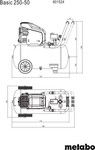 Kompresor METABO Basic 250-50 (601524000)