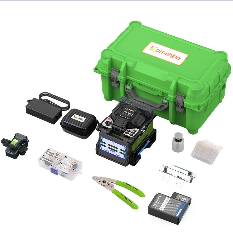KOMSHINE FX39, Profesionální 3D optická svářečka, 6 motorová