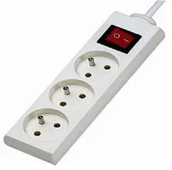 Konnoc DX-3FS prodlužovací kabel s vypínačem, 3 zásuvky, 5m 8594026145200 - Kabely + redukce