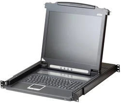 Konzola ATEN CL-1000MA, 17" LCD, rack 19", klávesnica, touchpad