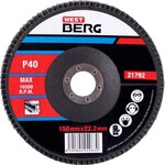 Kotouč lamelový brusný na kov O 150 x 22,23 mm, zrnitost 40
