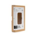 Kožené pouzdro typu kniha FIXED ProFit pro Apple iPhone 7/8/SE (2020/2022), hnědé