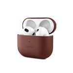 Kožené puzdro Epico Airpods 3 - hnedé