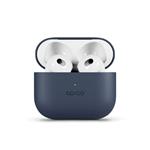 Kožené puzdro Epico Airpods 3 - modré
