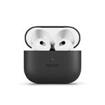 Kožené puzdro Epico Airpods 4 - čierne