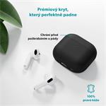Kožené puzdro Epico Airpods 4 - čierne