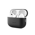 Kožené puzdro Epico Airpods Pro 2 - čierne
