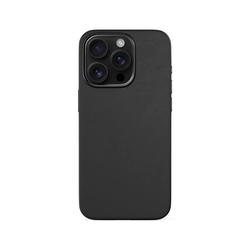 Kožené puzdro Epico Mag+ pre iPhone 16 Pro - čierne