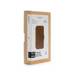 Kožené puzdro typu kniha FIXED ProFit pre Apple iPhone 16 Pro Max, hnedé