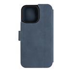 Kožené puzdro typu kniha FIXED ProFit pre Apple iPhone 16 Pro Max, modré