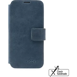 Kožené puzdro typu kniha FIXED ProFit pre Samsung Galaxy A33 5G, modré