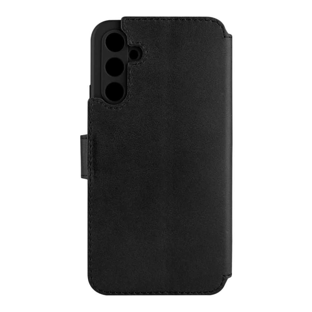 Kožené puzdro typu kniha FIXED ProFit pre Samsung Galaxy A34 5G, čierne