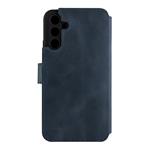 Kožené puzdro typu kniha FIXED ProFit pre Samsung Galaxy A34 5G, modré