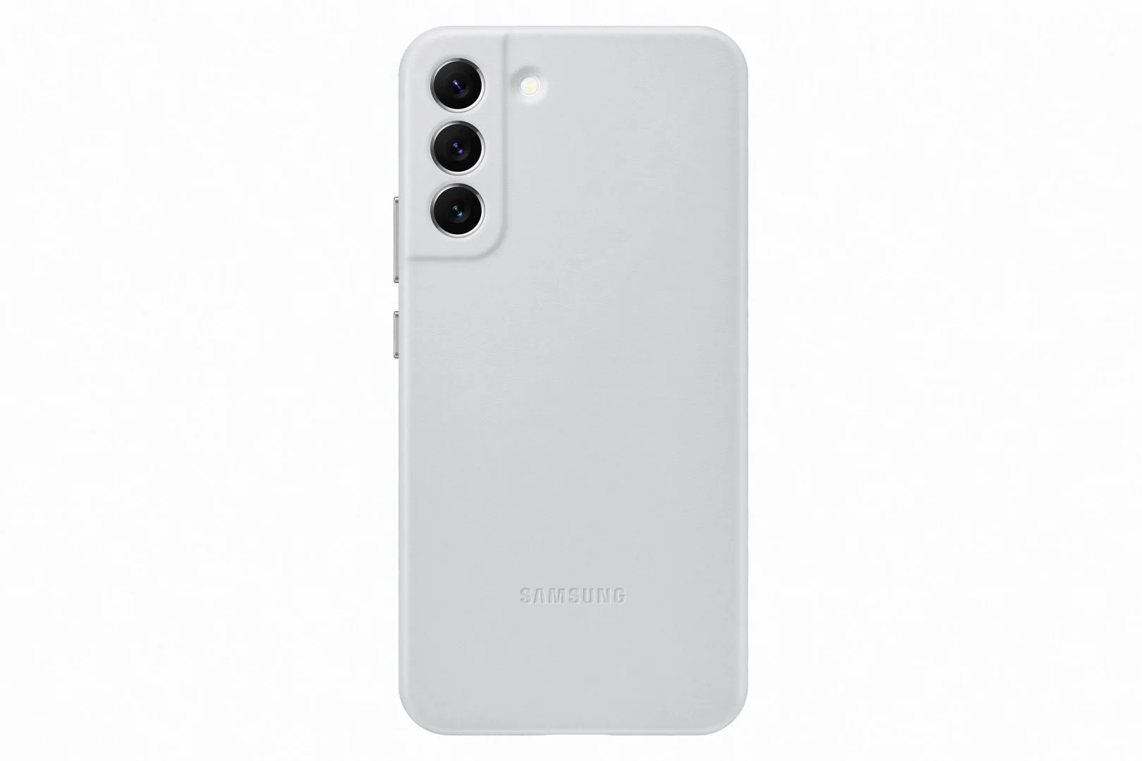 Kožený zadný kryt Samsung EF-VS906L pre Galaxy S22 sivý