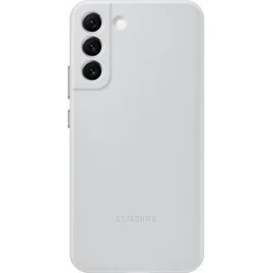 Kožený zadný kryt Samsung EF-VS906L pre Galaxy S22 sivý