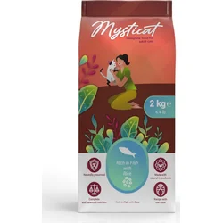 Kraftia MYSTICAT Adult Fish & Rice 2kg granule pro kočky