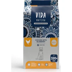 Kraftia VIDA NATIVA CAT Adult Chicken 320g granule pro kočky