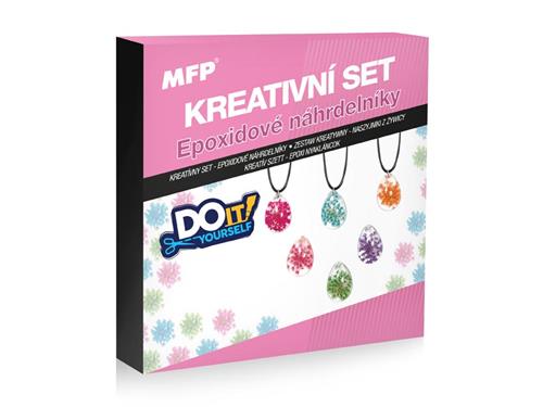 Kreatívna sada - epoxidové náhrdelníky