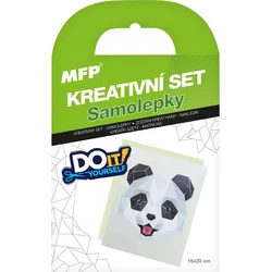 Kreatívna sada - samolepky pandy