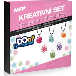 Kreativní set - epoxidové náhrdelníky kapky