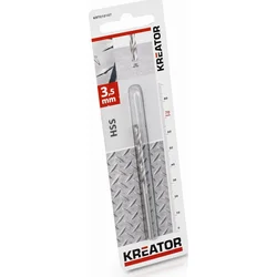 Kreator KRT010107 - Vrták do kovu HSS 3,5x70 mm