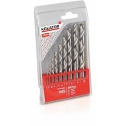 Kreator KRT012002 Sada vrtáků do kovu 1-10mm - Příslušenství k nářadí