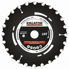 Kreator KRT020303 - Pilový kotúč pre ponorné píly 160 mm, 24T