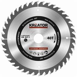 Kreator KRT020407 - Pilový kotúč na drevo 150 mm, 40T