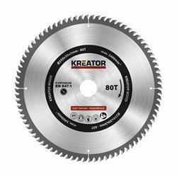 Kreator KRT020426 - Pilový kotúč na drevo 250 mm, 80T