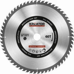 Kreator KRT020430 - Pílový kotúč na drevo 305 mm, 60T