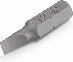 Kreator KRT061300 – 2 ks bitov FL4,5 x 0,6 mm, 25 mm
