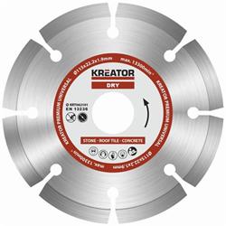 Kreator KRT082101 - Diamantový kotouč segmentový 115mm PREMIUM