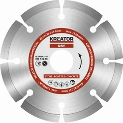 Kreator KRT082101 - Diamantový segmentový kotúč 115 mm PREMIUM