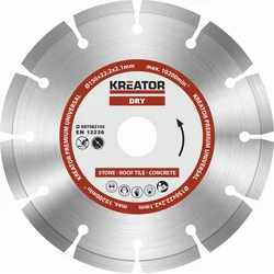 Kreator KRT082103 - Diamantový segmentový kotúč 150 mm PREMIUM
