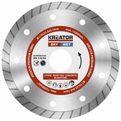 Kreator KRT083100 - Diamantový kotúč 115 mm PREMIUM TURBO
