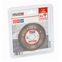 Kreator KRT088100 - Diamantový kotouč celoobvodový 110mm PREMIUM TURBO