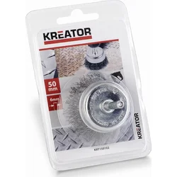 Kreator KRT150102 - Oceľová vŕtacia kefa 50 mm