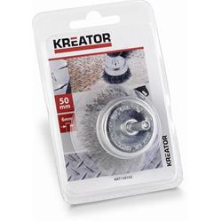 Kreator KRT150102 - Ocelový kartáč na vrtačky 50mm