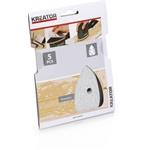 Kreator KRT220055 - 5x Brusný papír 140 x 140 x 80 na barvu G80