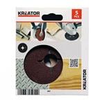 Kreator KRT250501 - 5x brúsny kotúč pre uhlové brúsky 125 mm G24