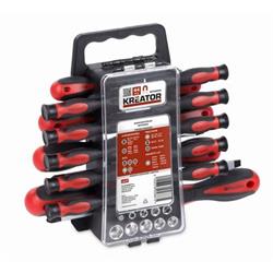 Kreator KRT400004 - Sada skrutkovačov a bitov 44ks
