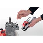Kreator KRT408302 - Sada kľúčov HEX dlhých 9ks BP