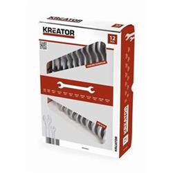 Kreator KRT500003 - Sada oboustranných otevřených klíčů 6-32mm - 12ks