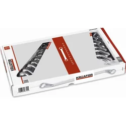 Kreator KRT500006 - Sada obojstranných očkových kľúčov 6-32mm - 12ks